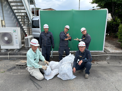 6月1日に清掃活動を行いました。